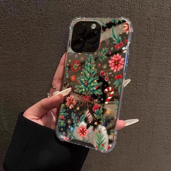 Elegant Crystal Christmas Tree Mirror Acrylic Phone Case - Galaxy S23 Ultra (1)