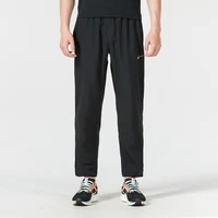 Nike Pantalon de sport pour homme, coupe droite, tissé, séchage rapide, respirant, en soie glacée, décontracté, Fb7491-010 1