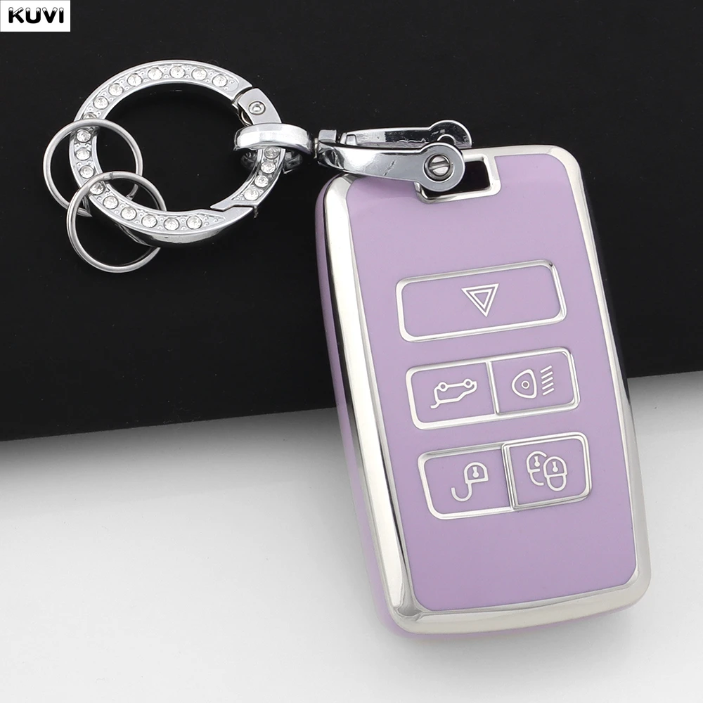 Premium TPU Car Remote Key Case Cover - Sleek Protective Accessory