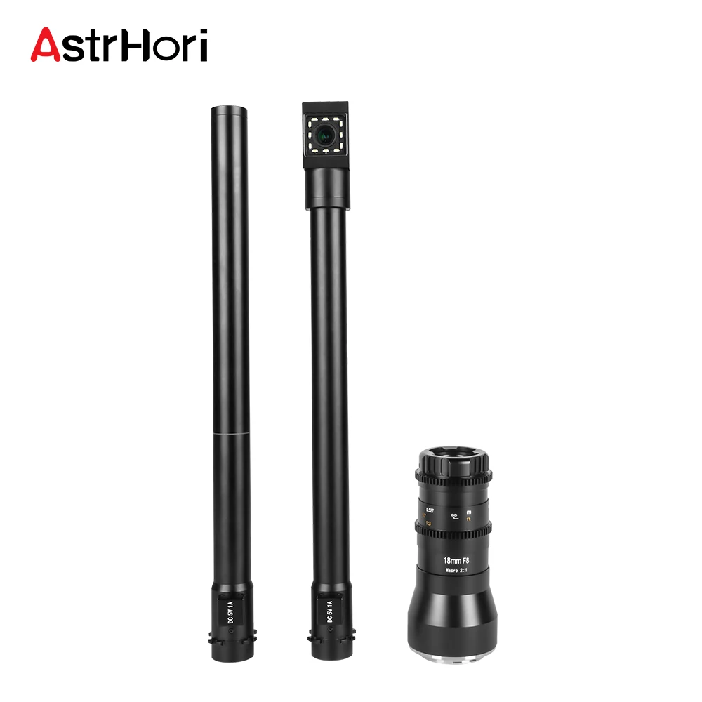 

AstrHori 18mm F8 APS-C Wide Angle 2X Macro Probe Lens Built-in Ring Light for Nikon Z Canon RF Macro 4/3 Fuji XF Canon EF