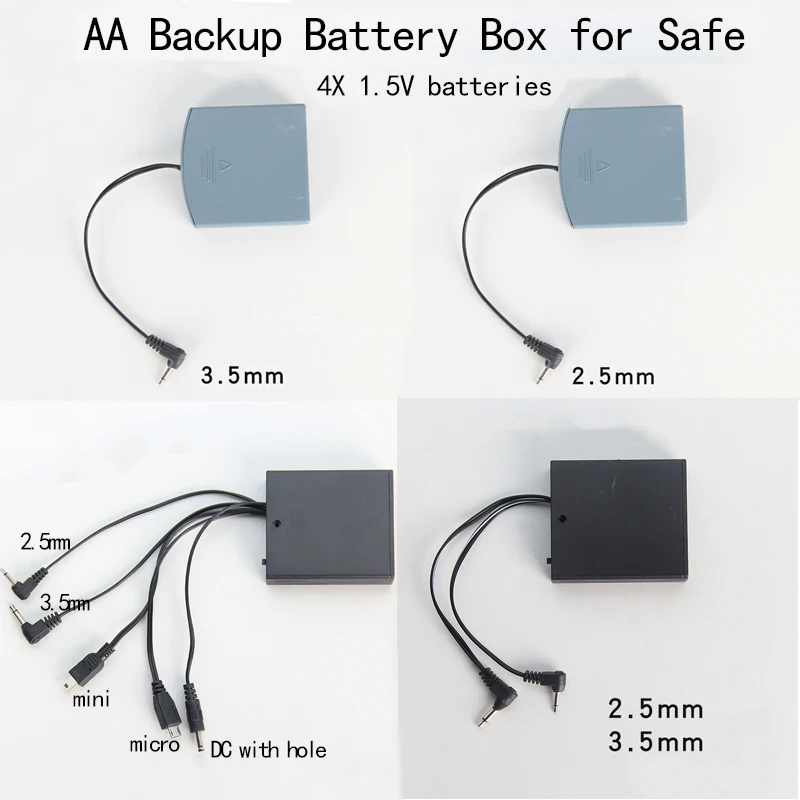 Universal Safe Emergency Charger and Anti-theft Door Lock Backup Power Box