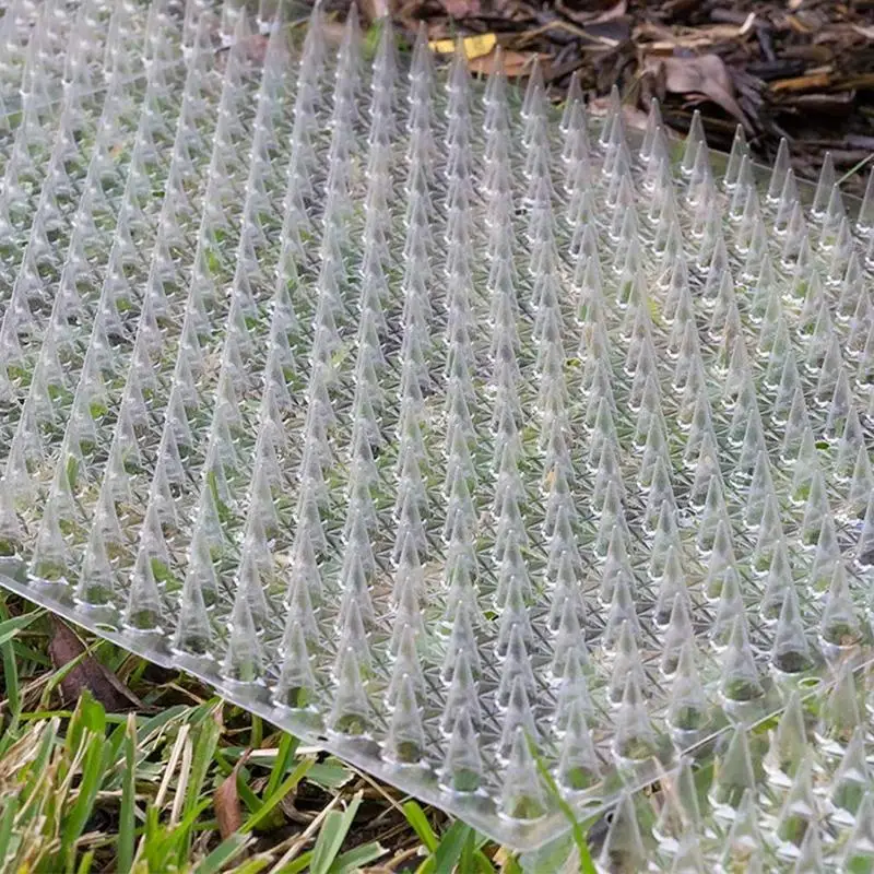 Garden Prickle Strip Dig Stop Cat Repellent Deterrent Mat Spike Portable Anti-Cat Dog Outdoor Garden Supplies