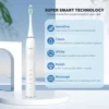 Smart Electric Toothbrush Rechargeable With 12pcs Replacement Head USB Tooth Brush 5 Modes Clean Whitening Sonic Toothbrush 3