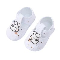 Summer Baby Sandals Toddler Casual Canvas Shoes Crib Shoes Breathable Walking Shoes Soft Sole Non-slip Newborn First Walkers 4
