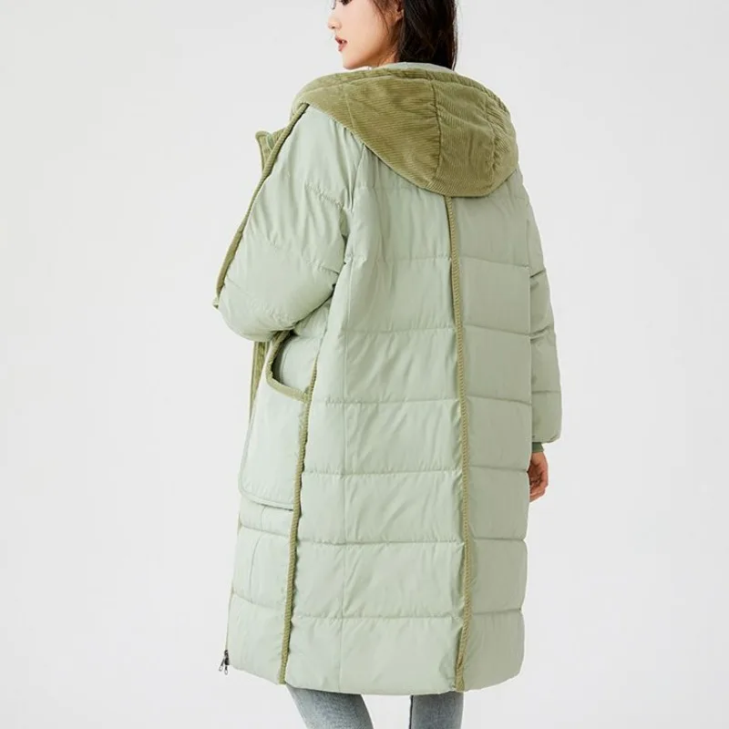 Рисунок 5 - Новинка 2023, женское пуховое пальто из хлопка