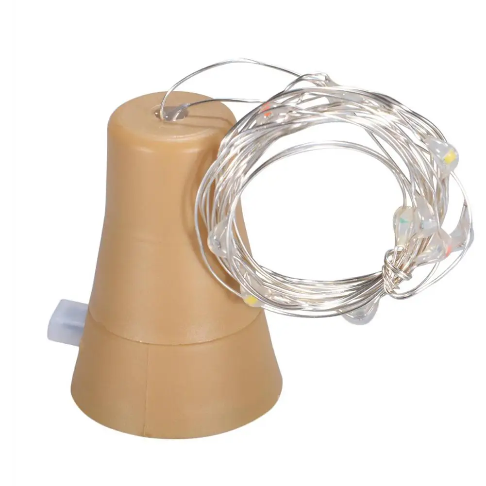 

10pcs LED Starry String Lights 10 LED Copper Wire Colorful Waterproof Fairy String Lights For Christmas Party Wedding Decor