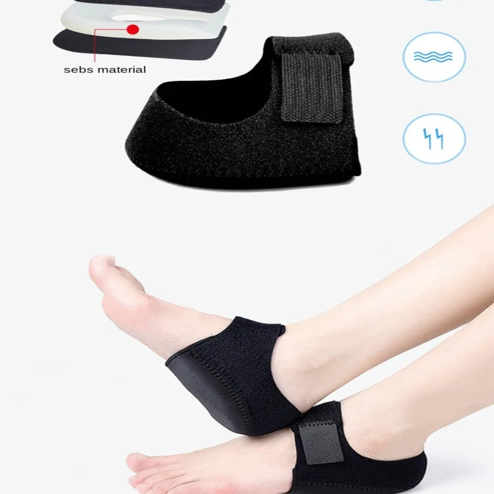 1 Pair Heel Cushion Gel Heel Cups for Pain Plantar Fasciitis Pads Aching Feet Tendinitis Cracked Repair shoe insoles heel patch insole heel protector heel protector pads heel insoles heel cushion insole heel cushion protector heel protector patches heel socks