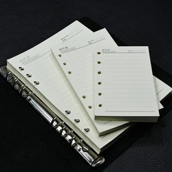 Versatile Loose Leaf Refill Paper for 6 - Ring Binder Notebooks and Planners