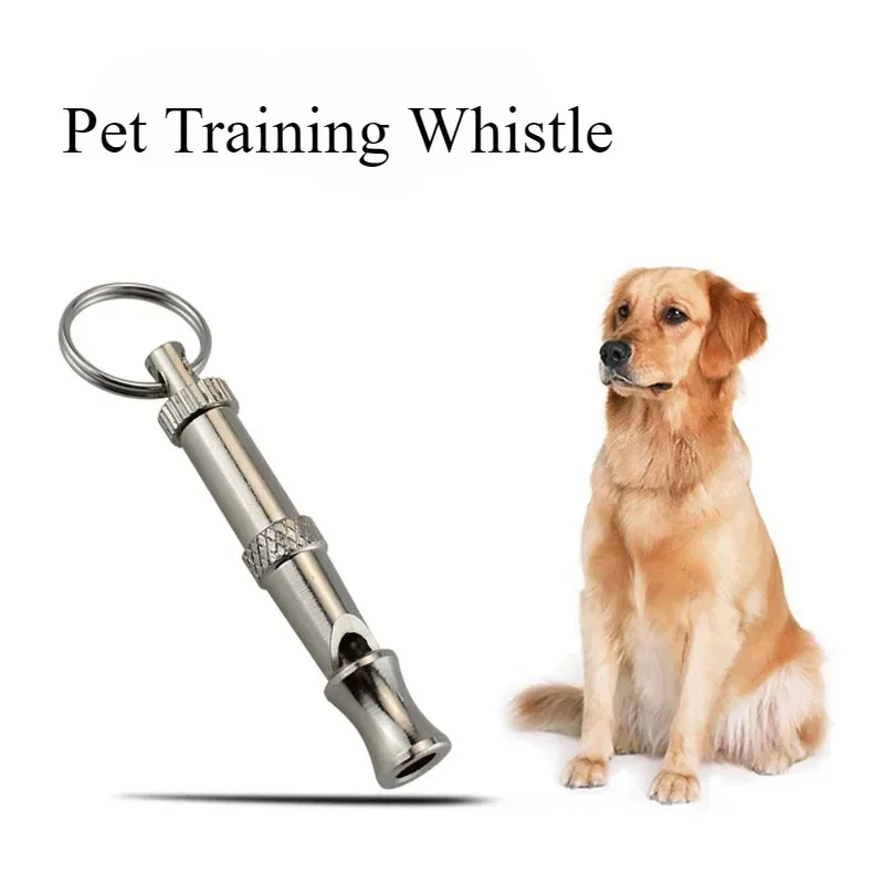 1 Pet Training Whistle Dog Obedience Whistle Control Dog Training Deterrent Adjustable Sound Supplies dog whistle dog trainer