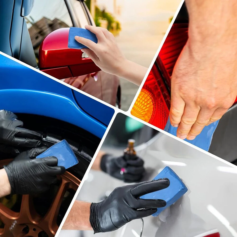5-15 Pcs Car Cleaning Clay Bar Vehicle Detailing Magic Cleaning Mud Blue Auto Detailing Cleaner Auto Cleaner Tool car cleaning tool,car cleaning clay bar,cleaning magic mud,car detailing cleaner