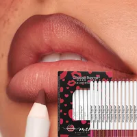 12 Colors Sexy Matte Lipstick Pencil Waterproof Lasting Lip Liner Pen Non-stick Cup Lip Contour Pencil Beauty Makeup Set 1