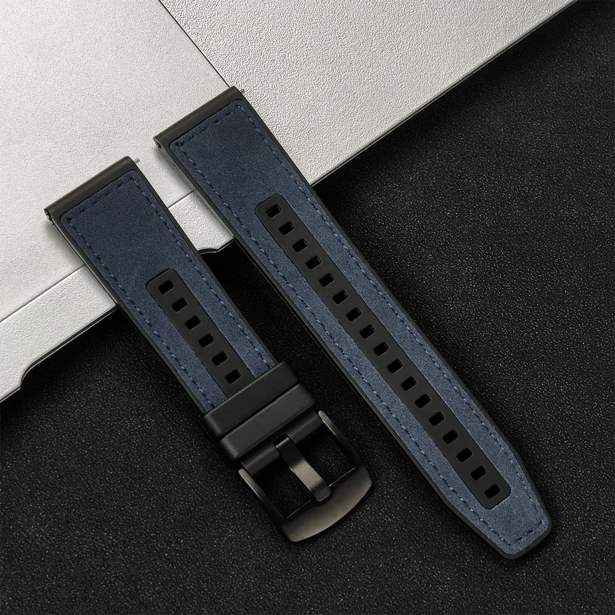 Premium Leather Wristband - Soft Adjustable Strap