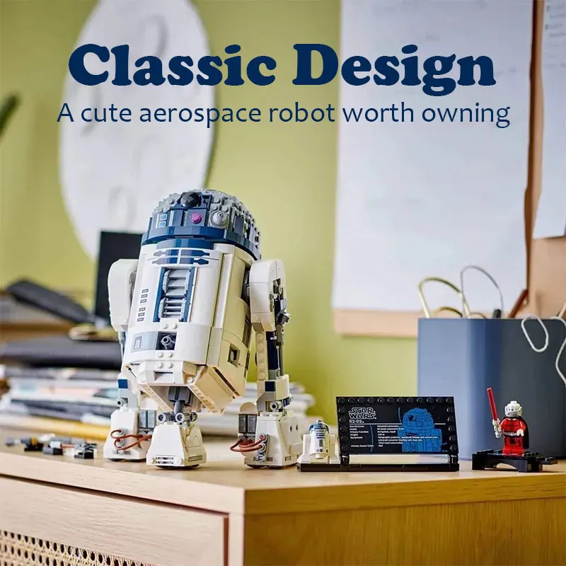 R2-D2 z klocków za $27.62 / ~106zł R2-D2 z klocków za $27.62 / ~106zł