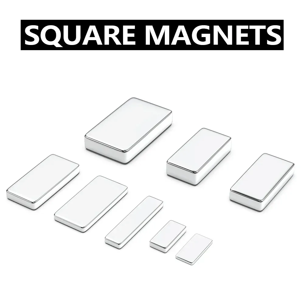 200PCS Block Rectangular Neodymium Magnets Strip Magnet Strong 10x5x3 15x5x3 20x10x3mm neodymium block magnets
