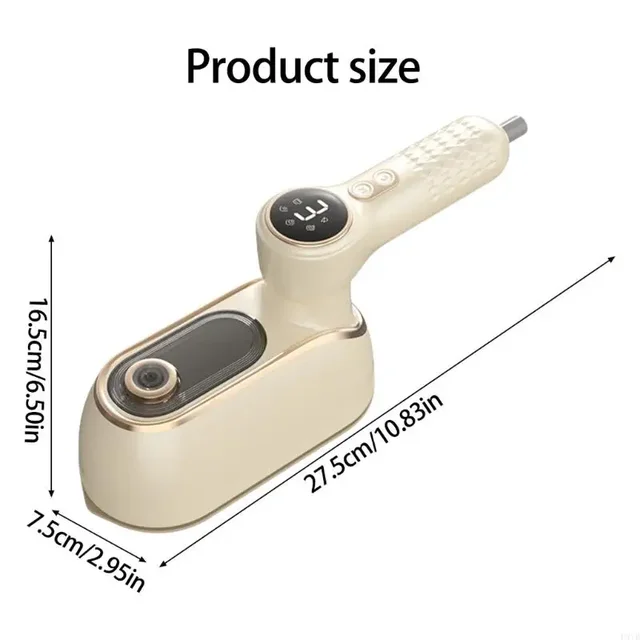 Handheld Electric Ironing Machine 1200W Portable Iron Fast Heating LCD Display Wrinkle Remover for Clothes X7XA 6