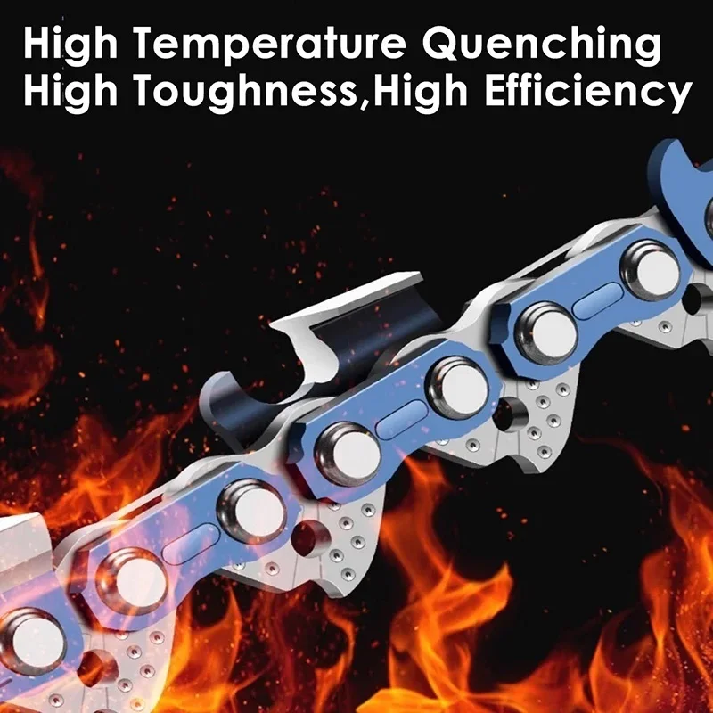 Chain 12/16/18/20/22 Inch Oil Chainsaw Saws Blades Chains Right-angle Garden Power Tool Set Steel Oil Chainsaws Parts 3/8",325''