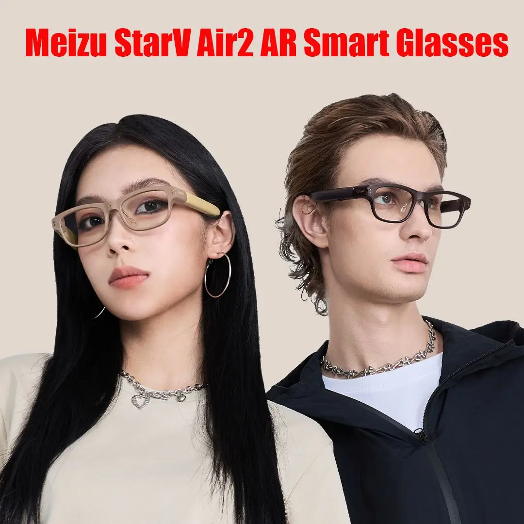 Meizu StarV Air2 AR Smart Glasses Simultaneous 13 Languages ​​Real-time Translation Speech Prompter Cycling