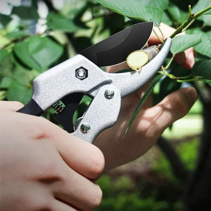 20mm Plant Trim Horticulture Hand Shear Orchard Pruning Pruner Cut Secateur Shrub Garden Scissor Tool Anvil Branch