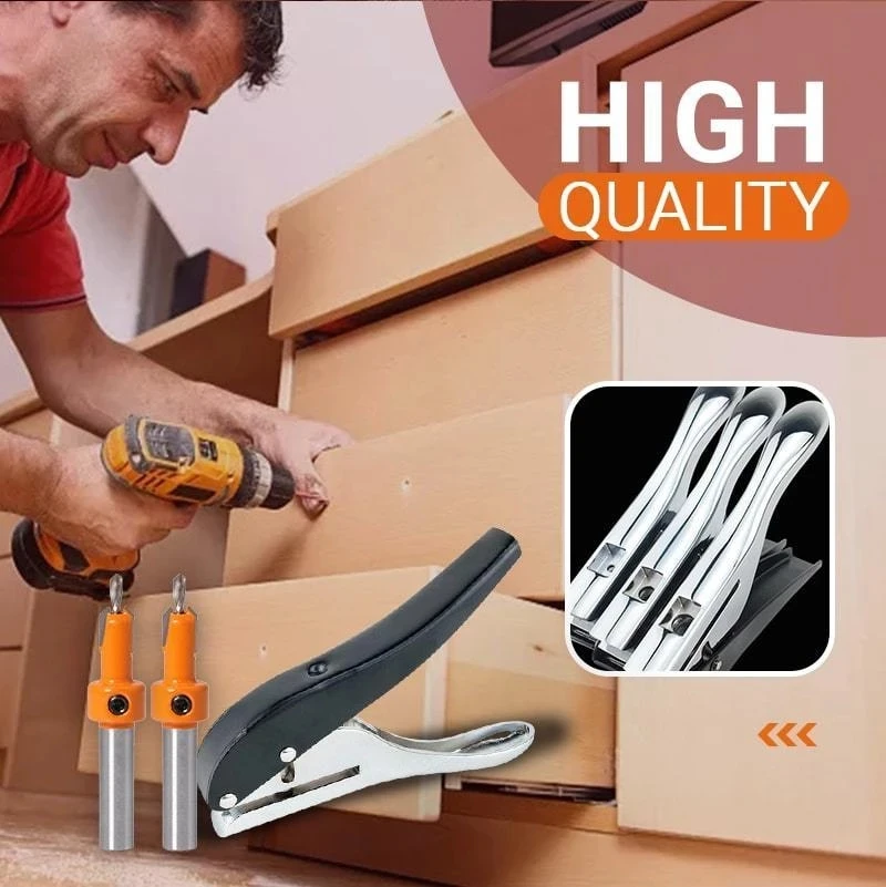 Screw Covers Hole Punch 8mm Aperture Round Punch Pliers Credit Photo Paper Card Corner Round