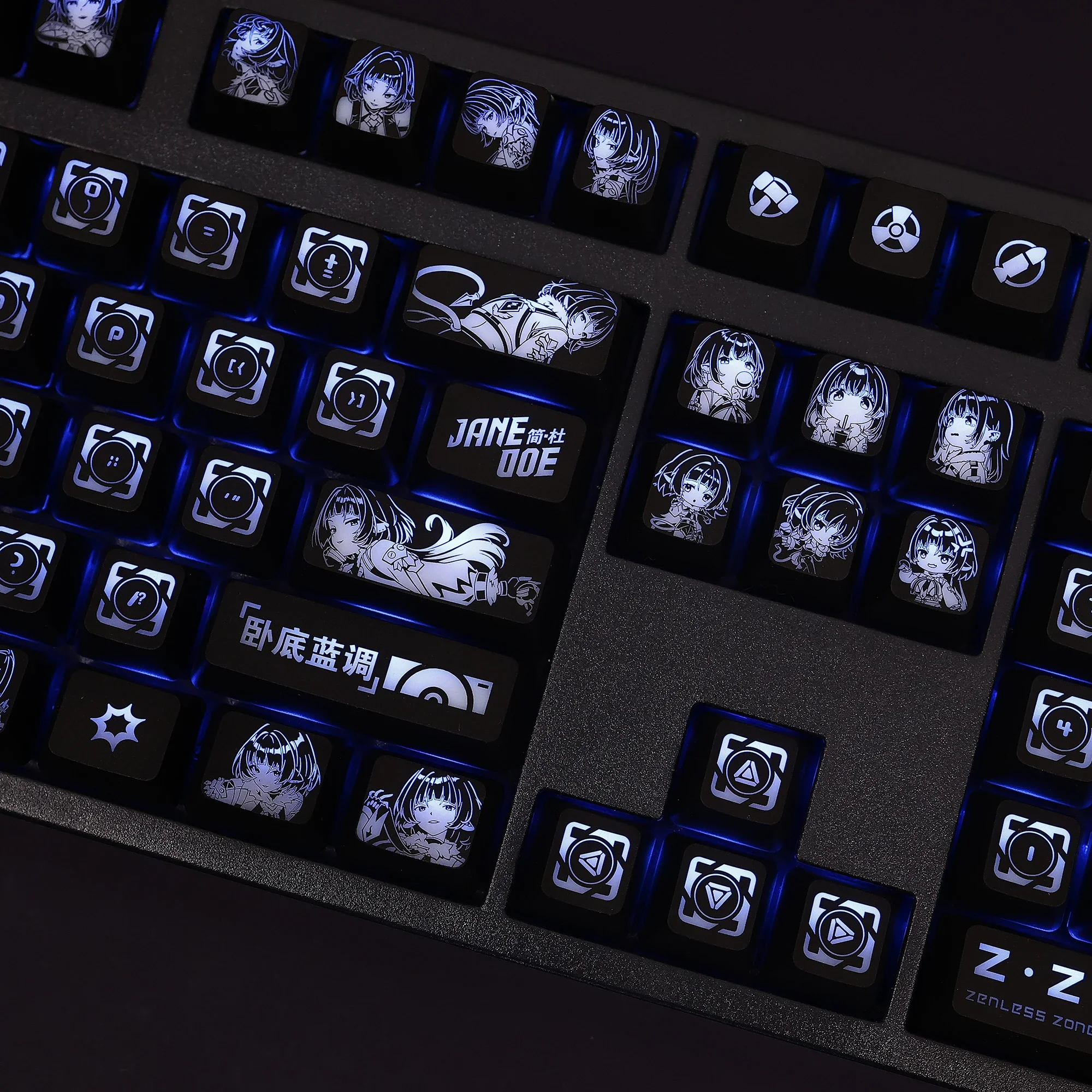 kei  Amazon.com: 136 Key ABS OEM ANSI ISO Side-lit Shine Through