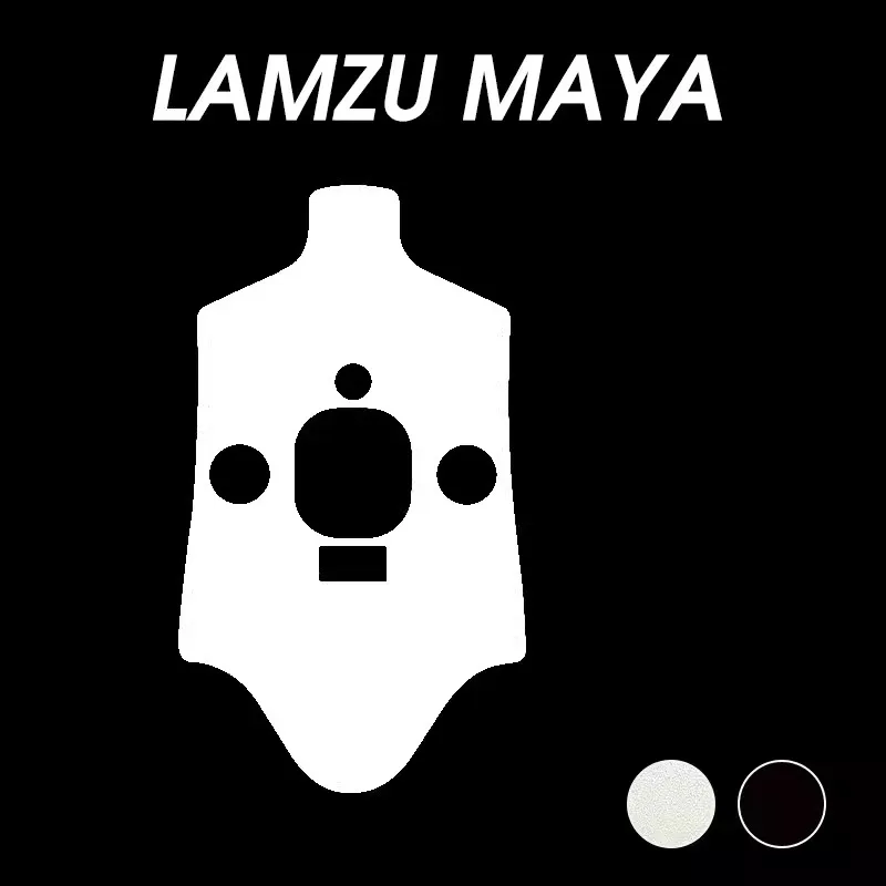 Etiqueta à Prova de Poeira do Mouse para Mouse Labrador Maya Gwolves Htx 4k Claro Fosco Preto Peça - Imagem 2