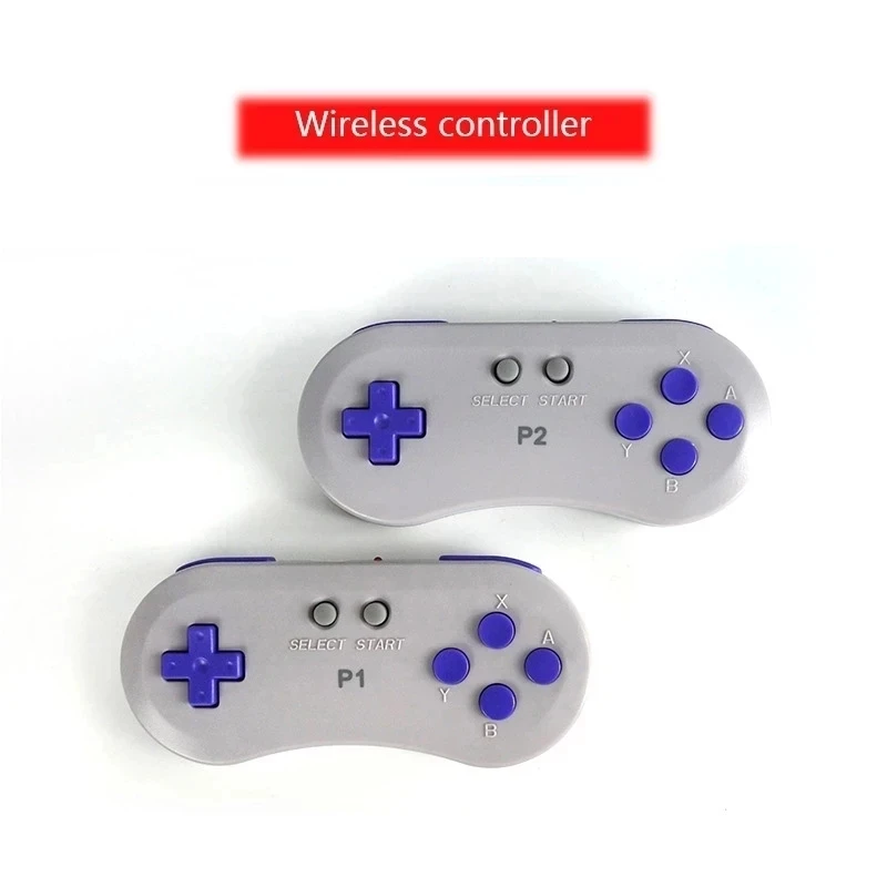 HG-918 7 inch Retro Handheld Game Console Support Home Game Cartridge Game Console Double Wireless Gamepad Built 121 Game