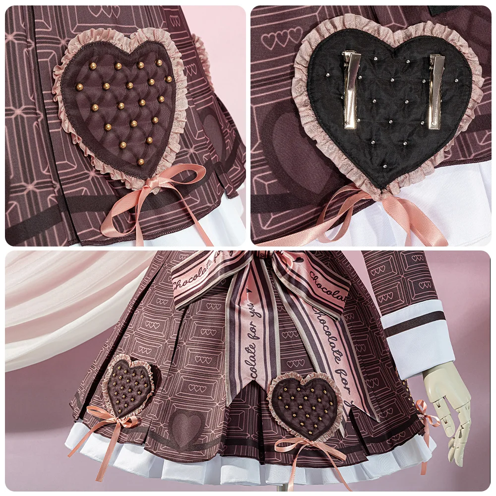 THE IDOLM@STER Himesaki Rinami School Uniform Cosplay Costume for Women