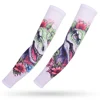 Sports Cooling Arm Sleeves, Elastic Cover for Driving, Running, Basketball, Football, Anti-UV, 3D Print, Tattoo 1