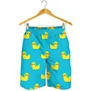 Cute Rubber Duck 3d Print Beach Shorts Men Kids Summer Swim Trunks Sports Street Cool Short Pants Quick Dry Surf Board Shorts 2