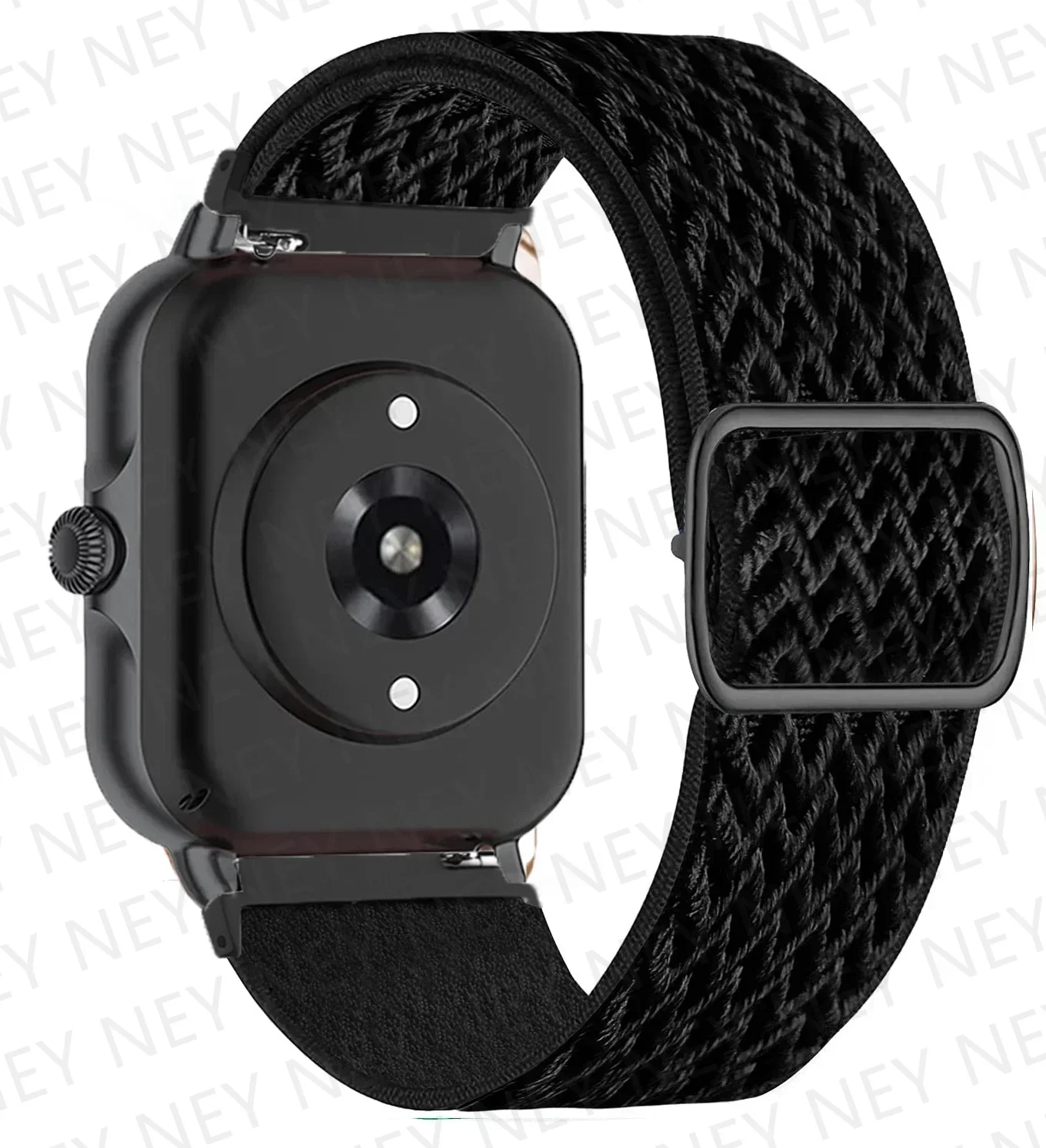 Elastic Shiny Nylon Band, 20mm/22mm, Universal Fit