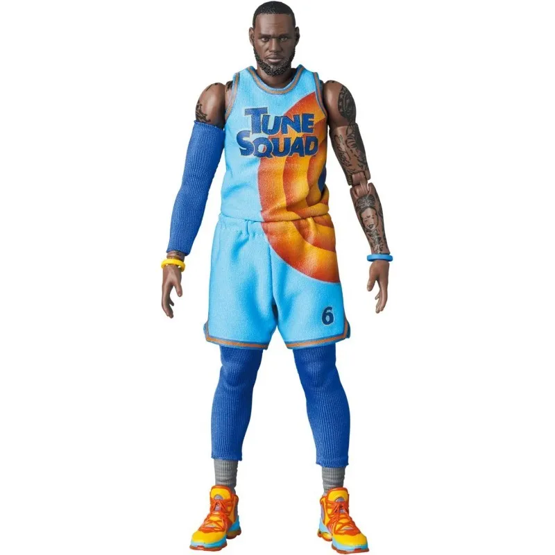 In Stock Medicom Toy Mafex No.197 LeBron James SPACE JAM Anime