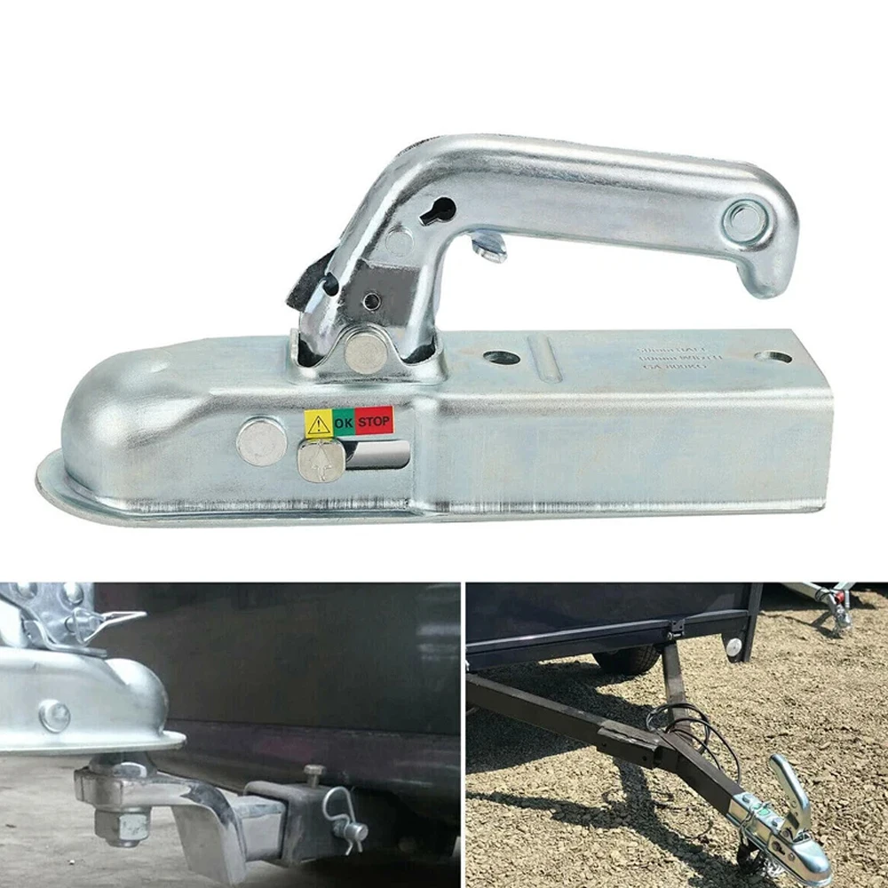 Attacco A Sfera Per Rimorchio 50mm - Gancio Traino Per Canale 75mm, Portata 3500kg - Foto 7