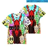 Sprunki T Shirt 3-14 years Summer Short Sleeve Boys Girls Tops Tees Kids Fashion Casual O Neck Street Trend Clothing 5