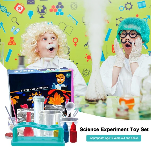 Lab Cientista Maluco - O Jogo de Ciências, Mini Cientista Brinquedos -  Brinquedos Educativos e Criativos