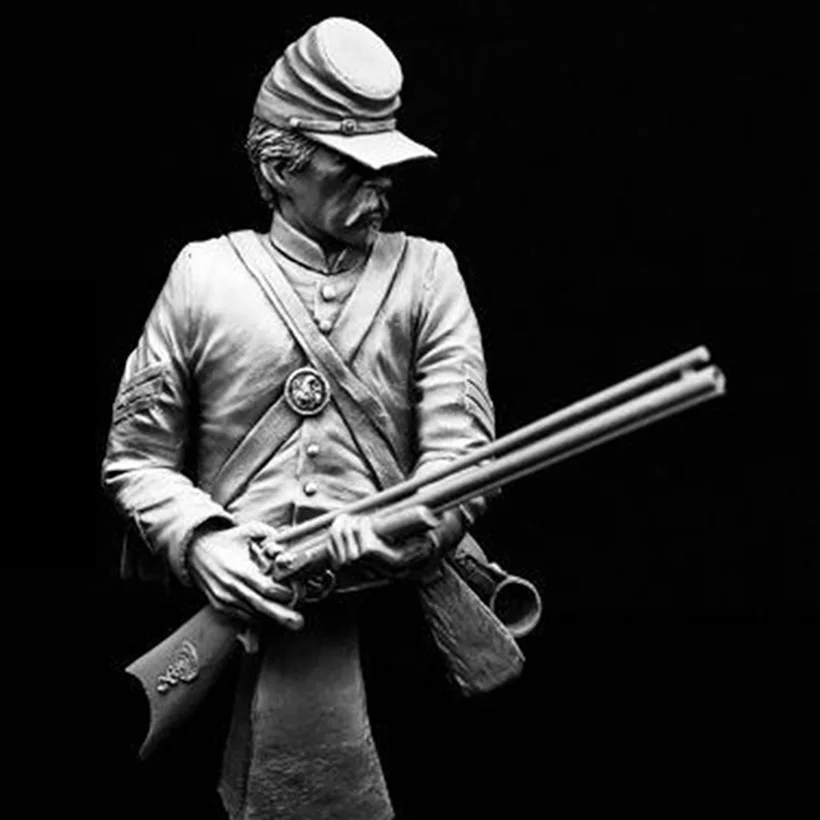 

1/10 MODERN OFFICER MAN BUST Resin figure Model kits Miniature gk Unassembly Unpainted