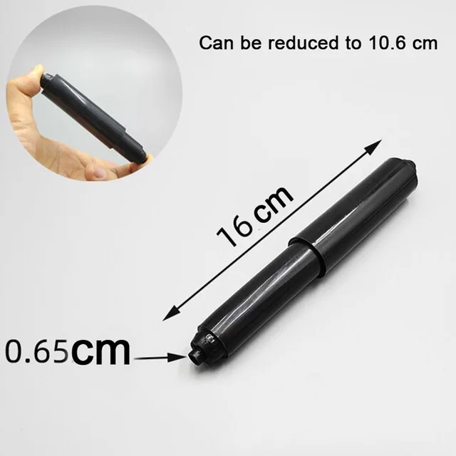 1/3 pièces remplacement rouleau de papier toilette arbre blanc en plastique porte-rouleau de toilette rouleau broche insérer ressort pour accessoire de salle de bain 3