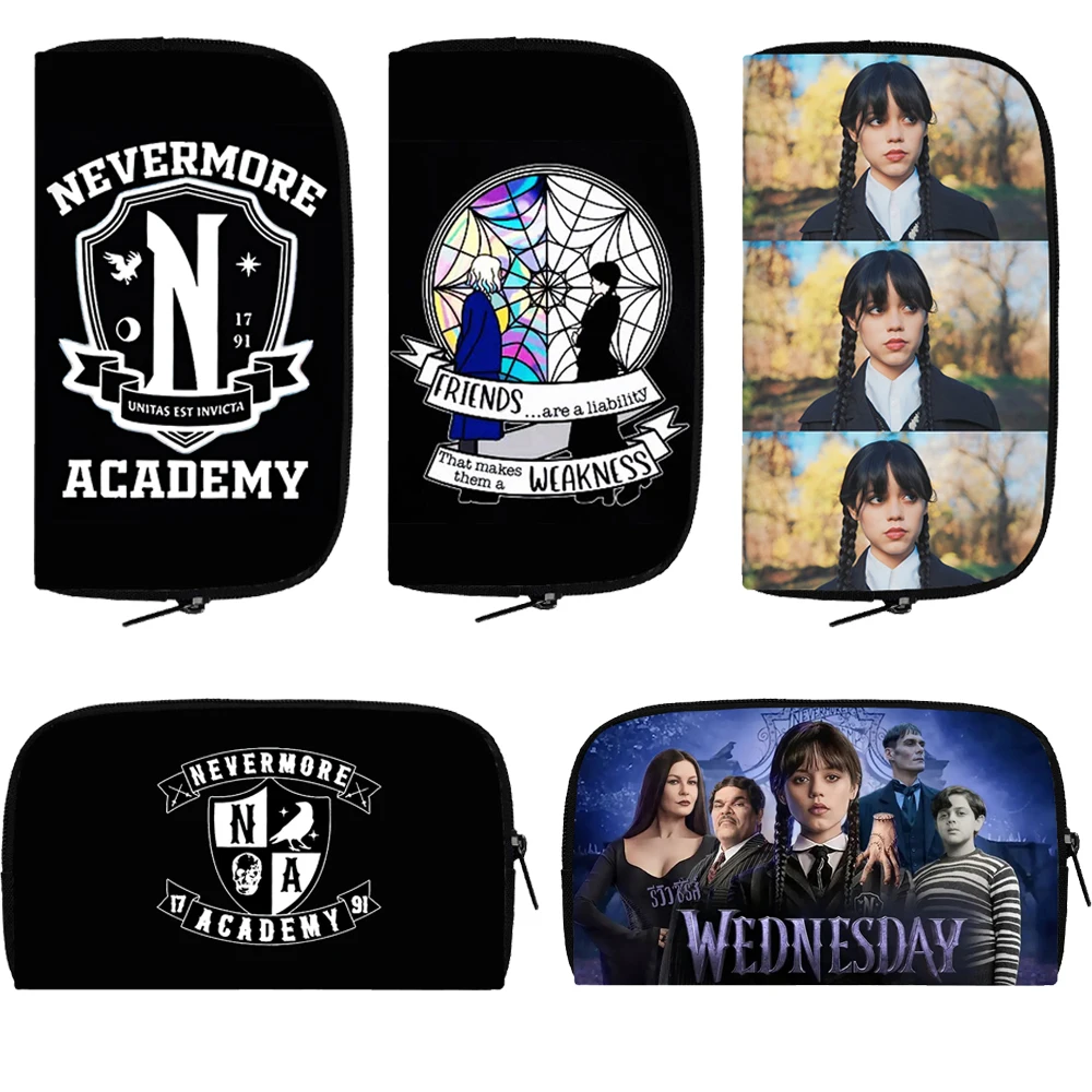 Nevermore Academy Wednesday Women Wallet Coin Purse Wednesday
