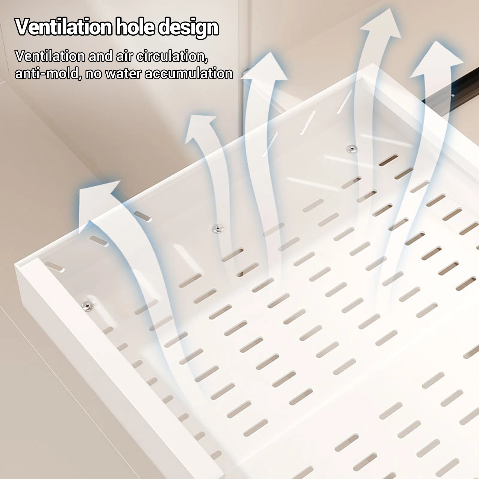 4er-Pack Ausziehbarer Schrankorganizer, 42*7,5 Ausziehbare Schubladen für Schränke, Gleitschienen-Schubladen, Küchenschrank-Organizer – Detail 5