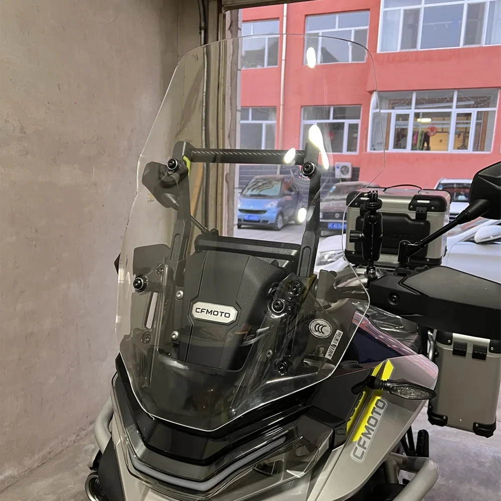 Motorcycle Windshield motorcycle windscreen For CFMOTO 800MT Sports 800 MT 800mt Increase Height Front Screen Windscreen Wind Deflector