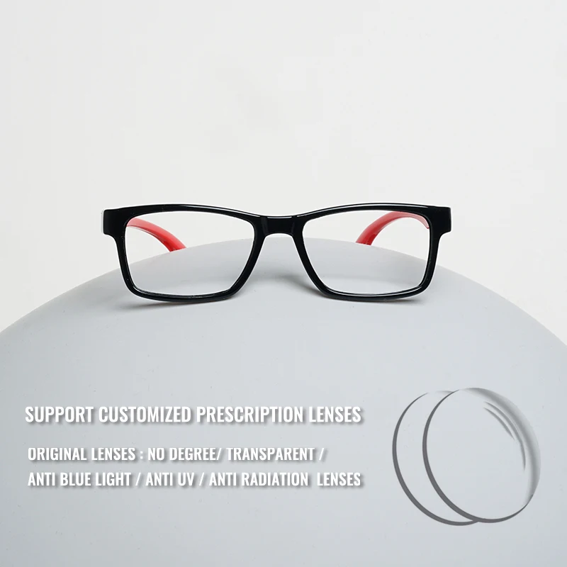 Toketorism Ultralight Optical Eyeglass Frames Silicone Children's Glasses Anti Blue Light Eyewear For Kids