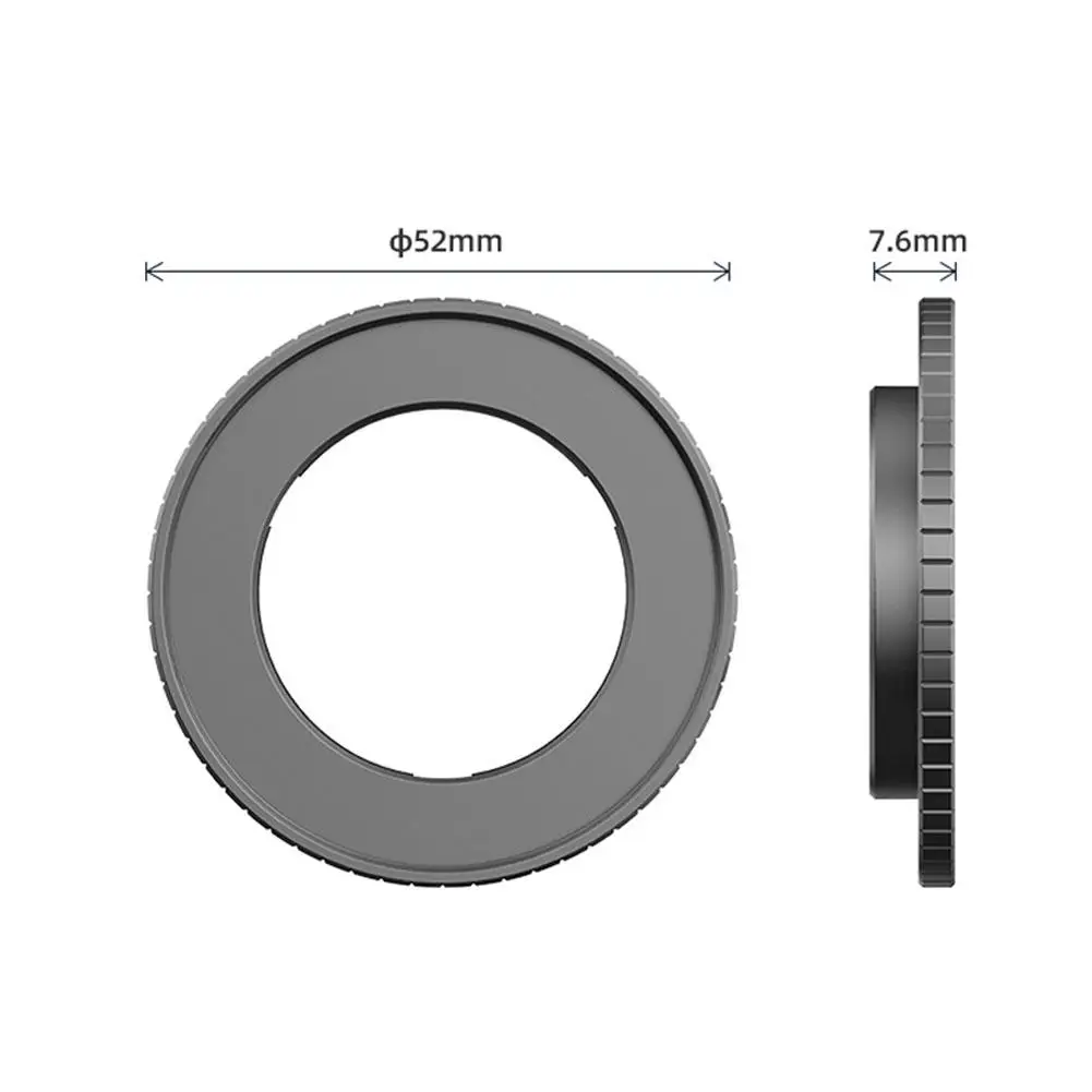 Dji Action 4 용 금속 보호 필터 프레임 거치대, 49mm 액션 카메라 보호 필터 프레임 액세서리