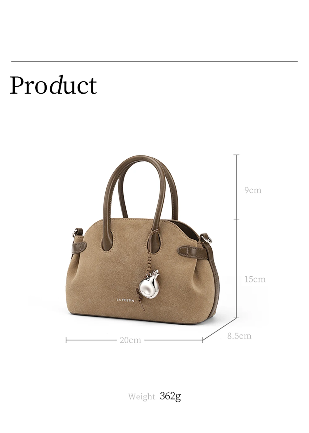 Split leather finish