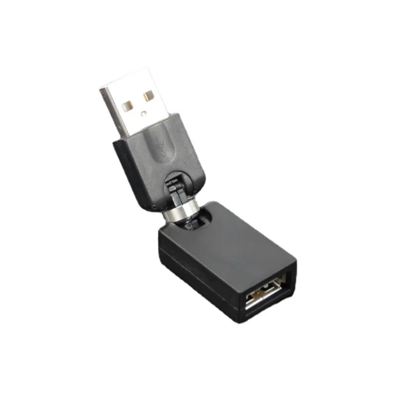 

For Flexible 360 Degree Free Rotation Torsion Angle USB Adapter Converter USB Male To Female Bending Interface