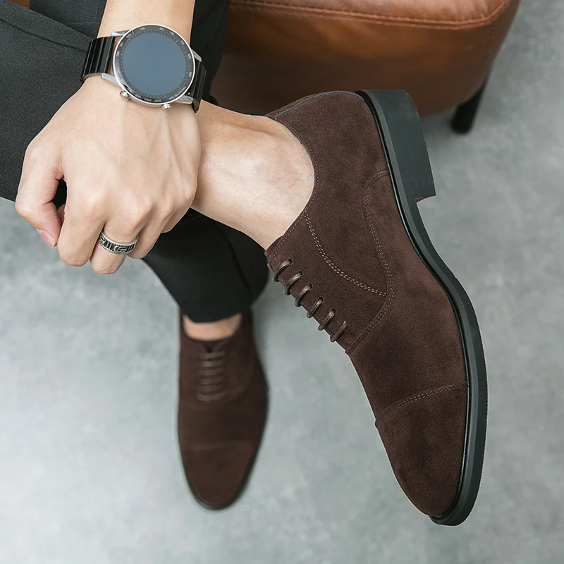 ANALEAF Herenschoenen, sneakers, business, lichtgewicht, ademende herenschoenen, wit, 39 EU