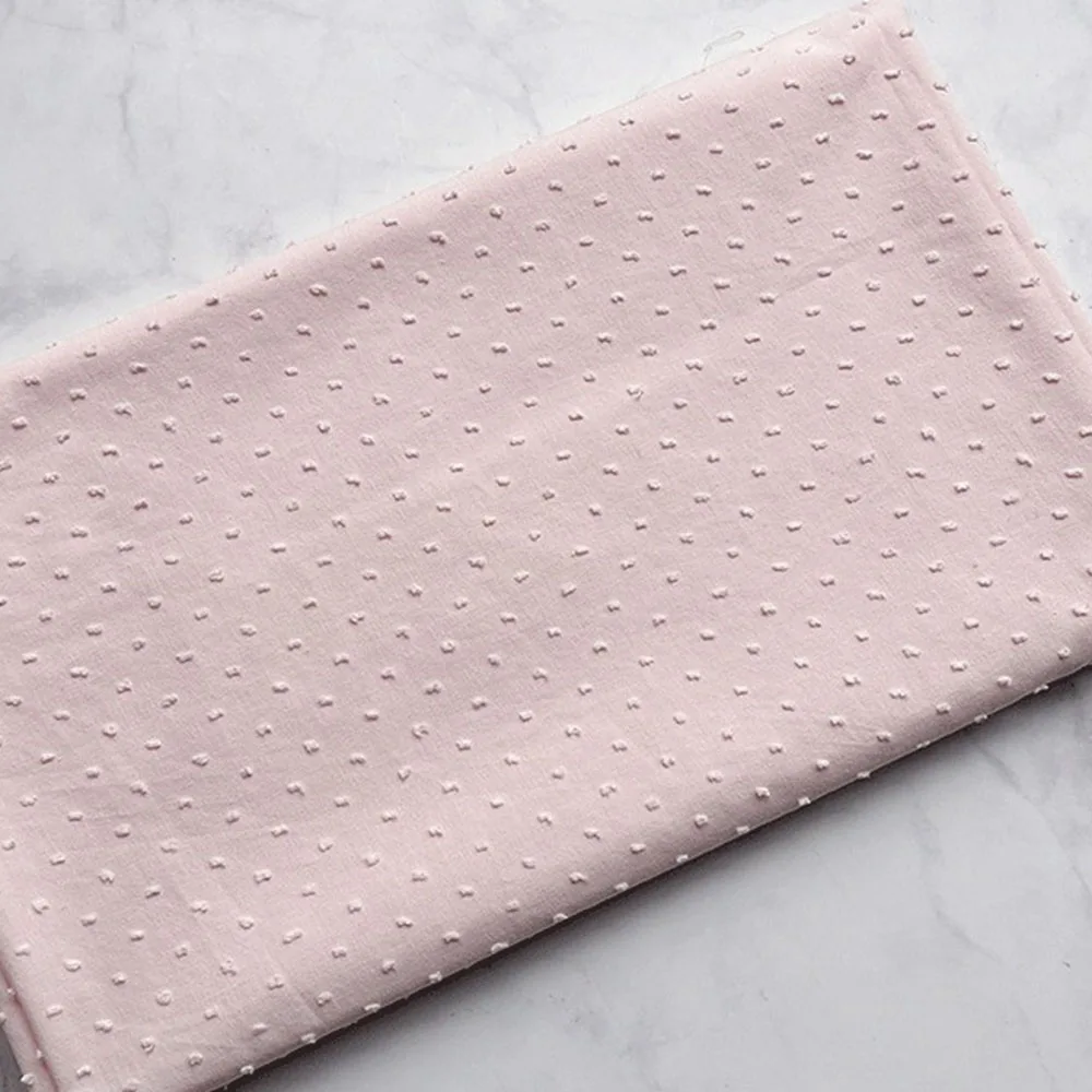 Soft Cotton Polka Dot Jacquard Fabric For DIY Making T-shirts Dress Pajamas Home Textile Decoration Handicraft Cloth Accessories - 6