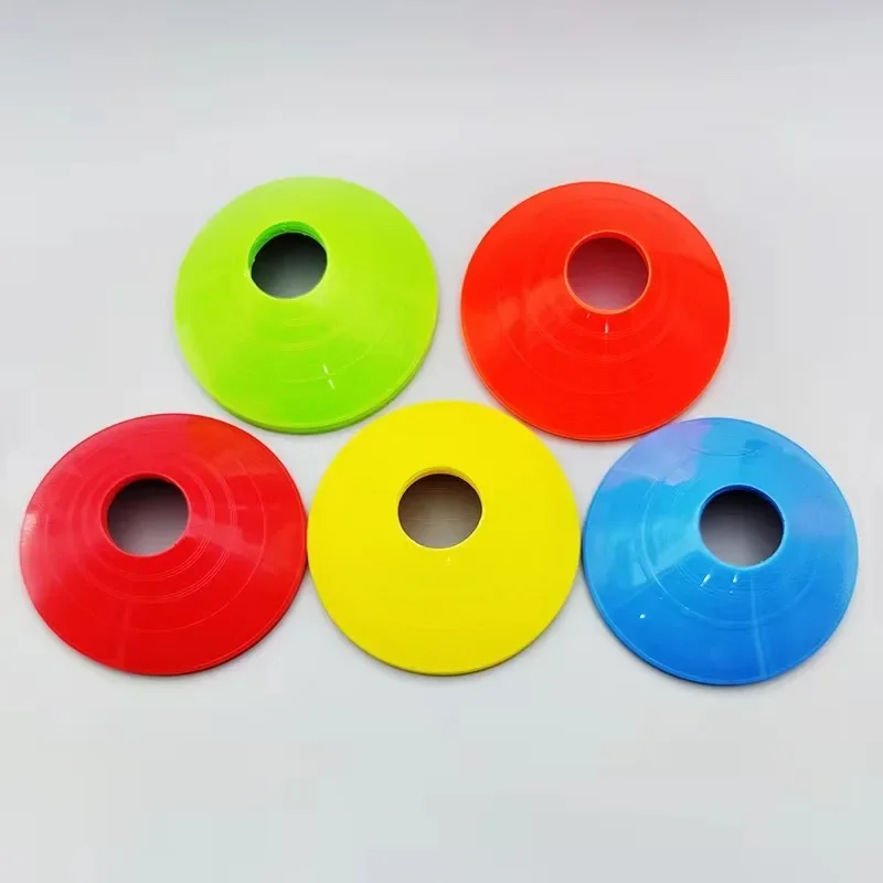 Soccer Training Cones Football Training Cones Roadblocks Obstacle Marking Discs Sports Entertainment Football Equipment China Made