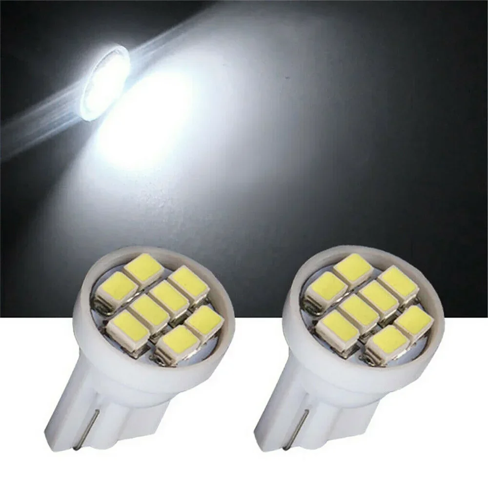 14Pcs T10 BA9S 3030 4SMD Led T4W 자동차 인테리어 돔지도 빛 번호판 역방향 주차 조명 전구 자동 도어 램프 흰색 12V