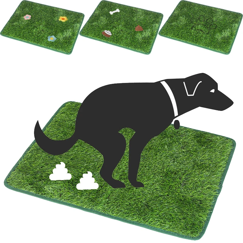 Easy To Clean Lawn Mat Artificial Grass Dog Pee Pad Pet Lawn Mat Pet Training Dog Grass Indoor Outdoor Training Solution