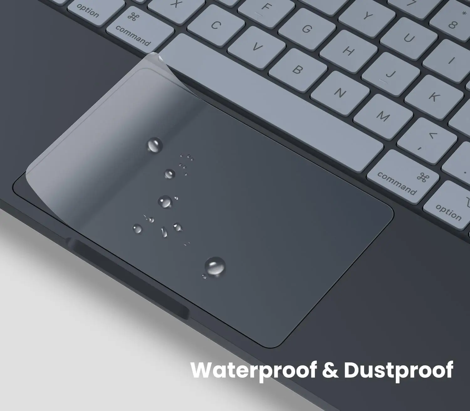 2026 MacBook Neo 13 A18 Pro A3404용 투명 트랙패드 보호대 2개, 긁힘 방지 방수 터치 패드 스킨 액세서리
