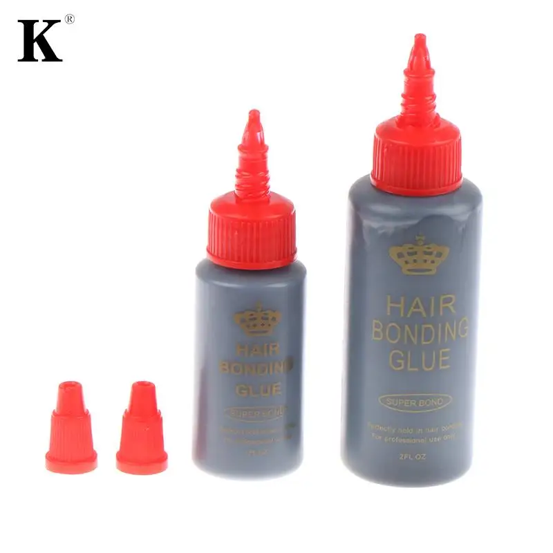 

30/60ml Toupee Tool Liquid Adhesive False Eyelashes Wig Glue Easy Apply Salon Hair Extension Waterproof Professional Invisible